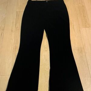 Garage Black Flared Women's Trousers